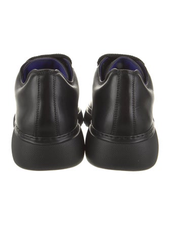 Burberry Leather Printed Sneakers