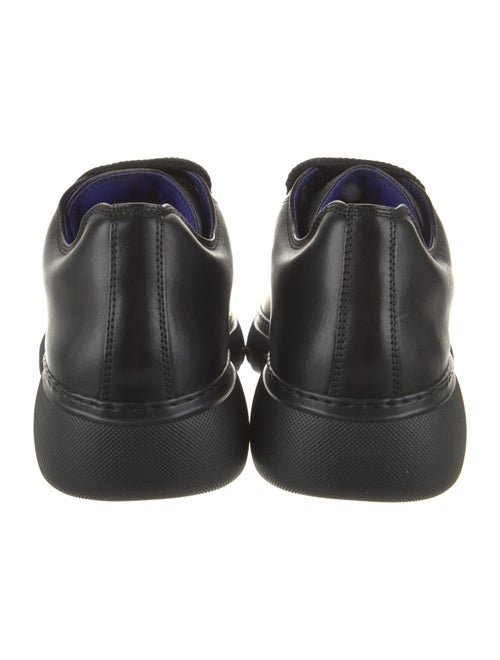 Burberry Leather Printed Sneakers