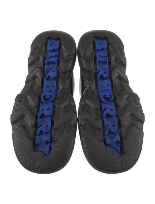 Burberry Leather Printed Sneakers