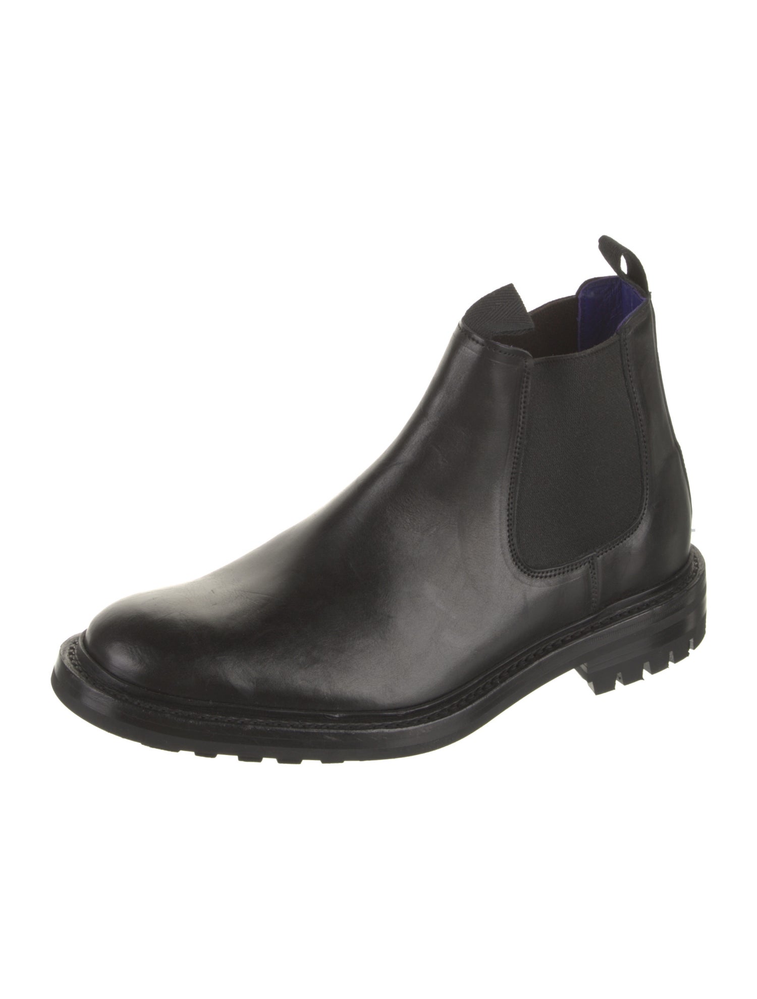 Burberry Leather Chelsea Boots