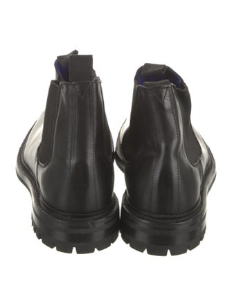 Burberry Leather Chelsea Boots
