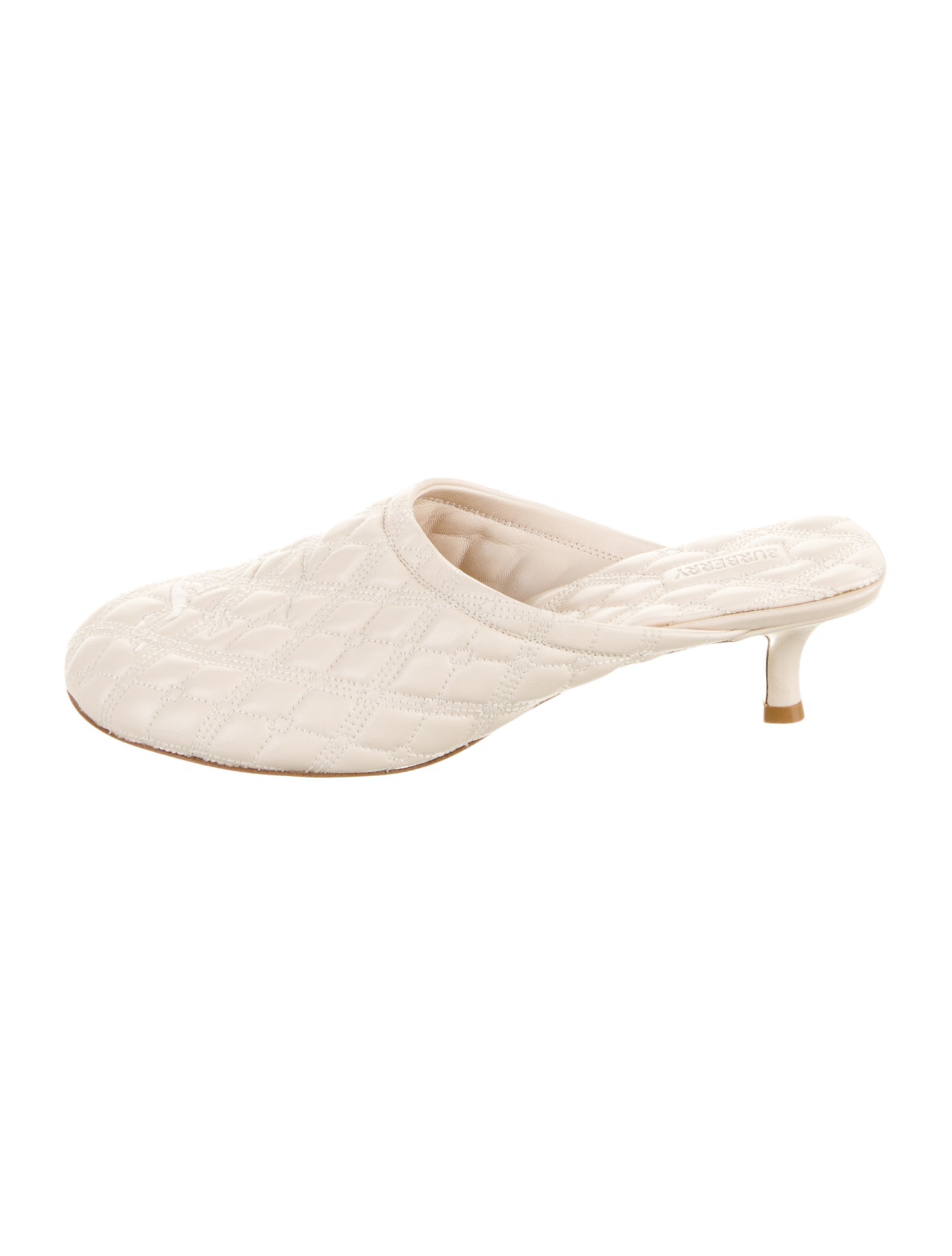 Burberry Leather Mules