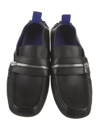 Burberry Leather Studded Accents Drivers