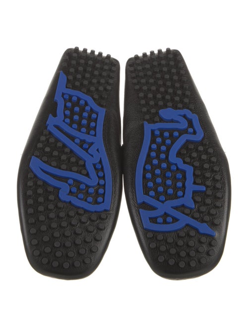 Burberry Leather Studded Accents Drivers