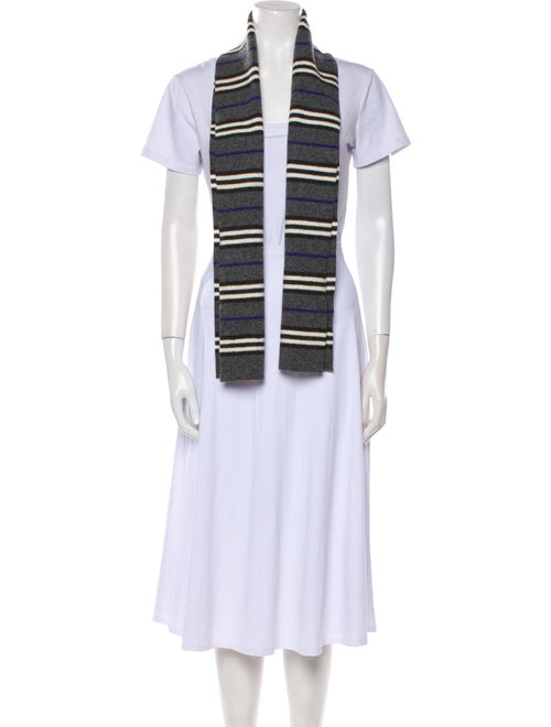 Burberry Lambswool Nova Check Pattern Scarf