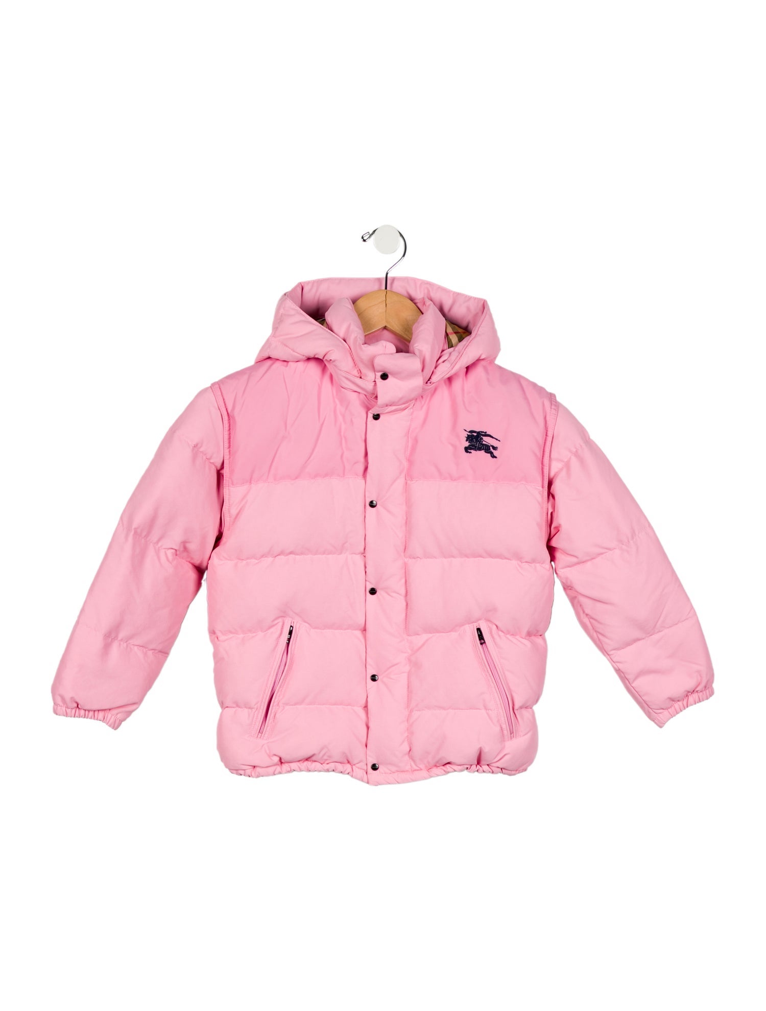 Burberry Girls' Solid Down Jacket