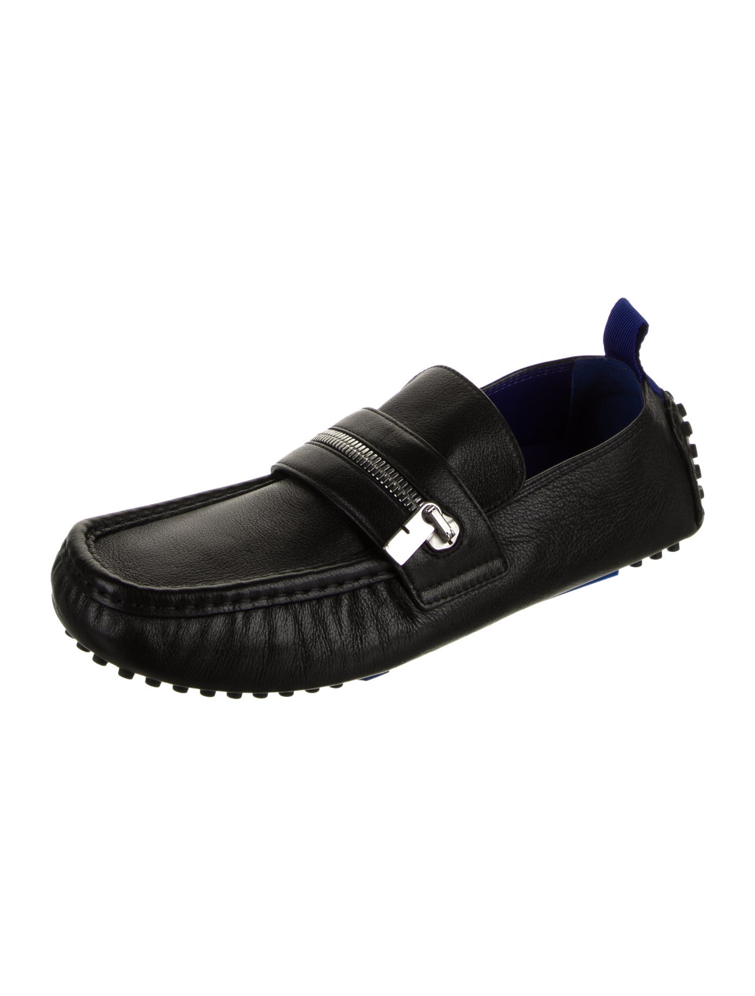 Burberry Leather Moccasins