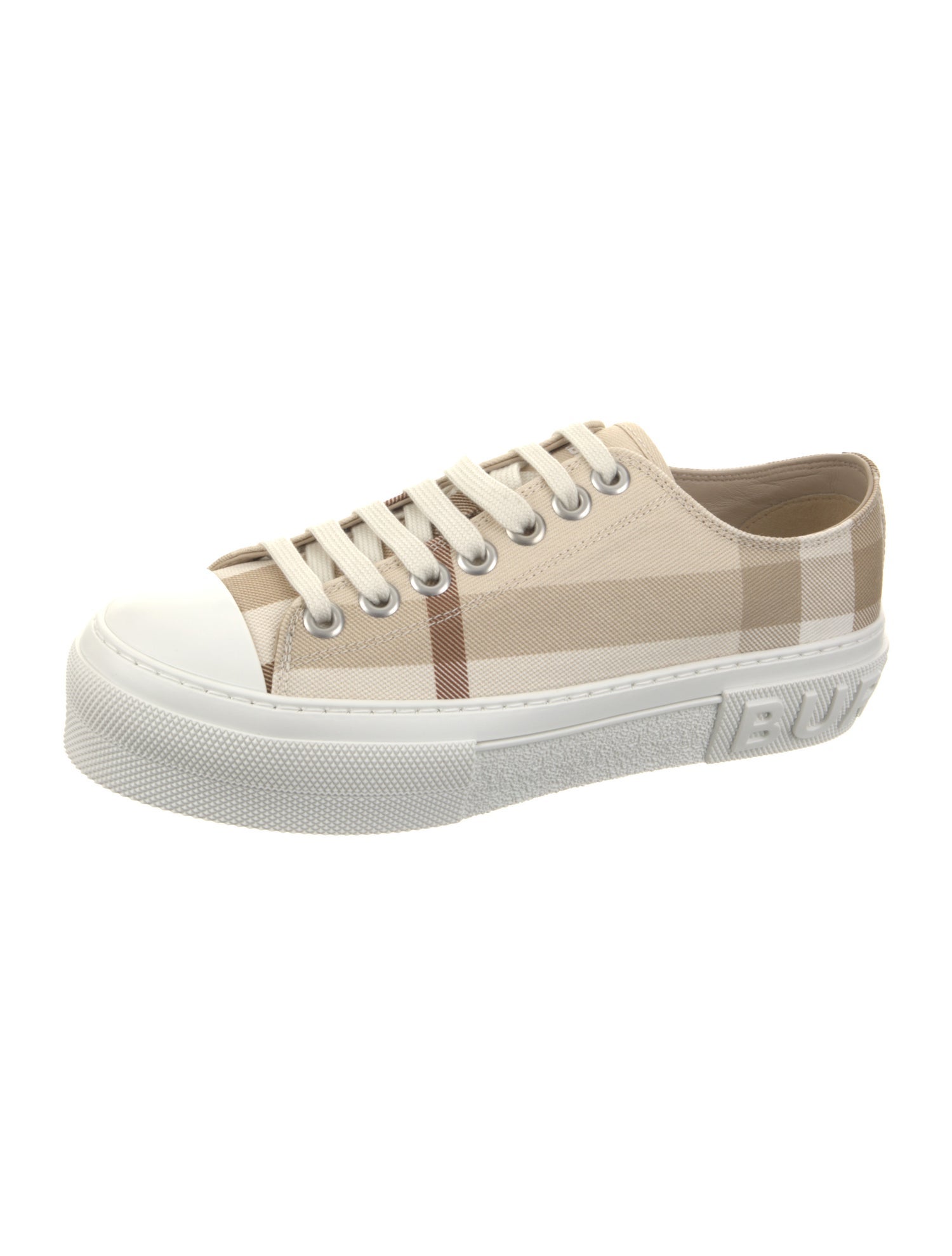 Burberry Canvas Sneakers w/ Tags