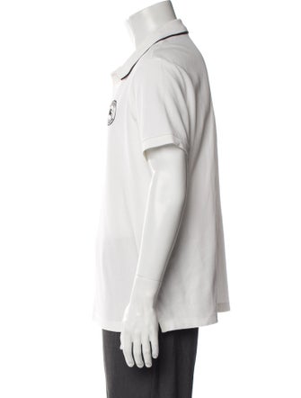 Burberry TB Monogram Graphic Print Polo Shirt