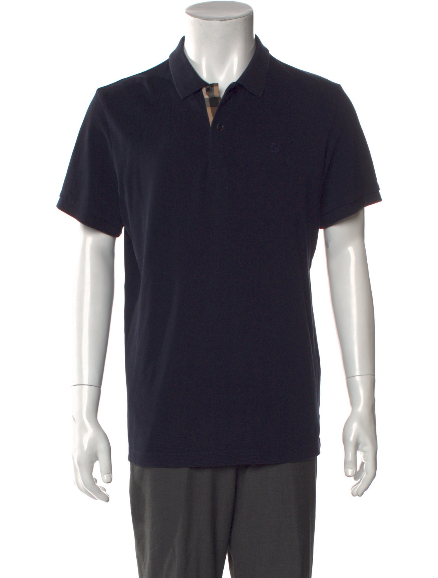 Burberry House Check Pattern Collar Polo Shirt