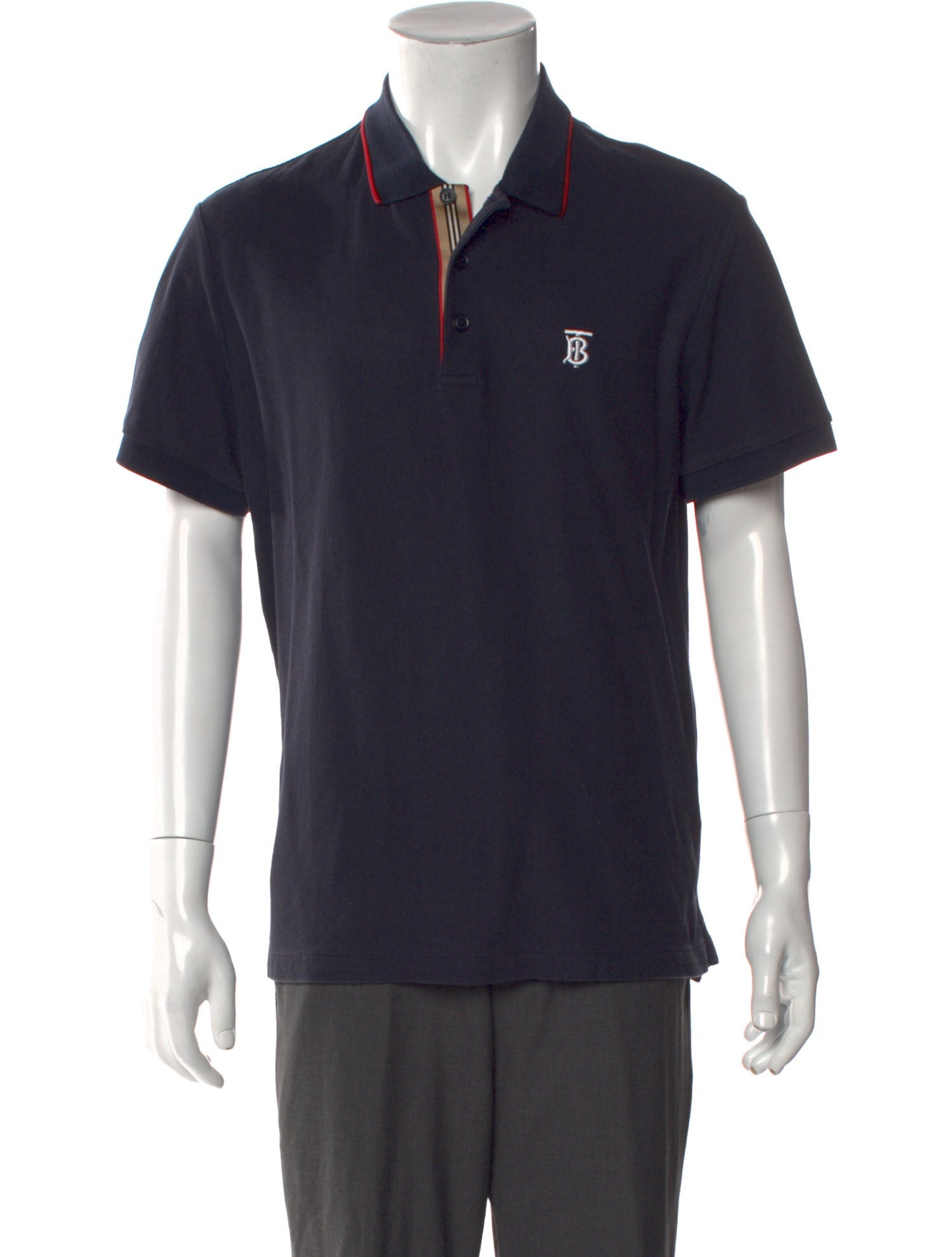 Burberry Collar Short Sleeve Polo Shirt