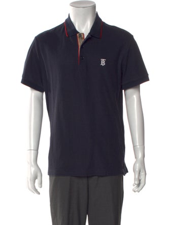 Burberry Collar Short Sleeve Polo Shirt