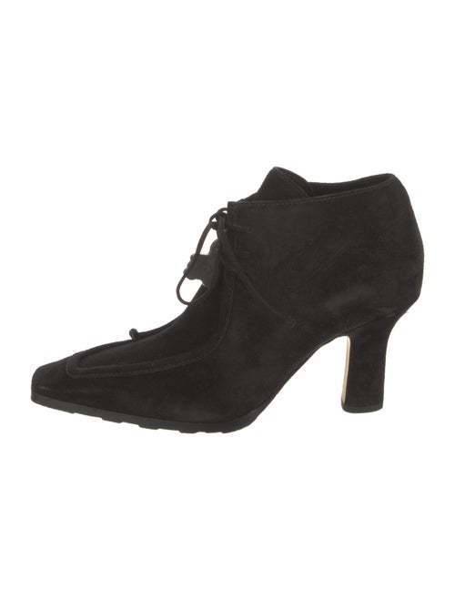 Burberry Suede Lace-Up Boots