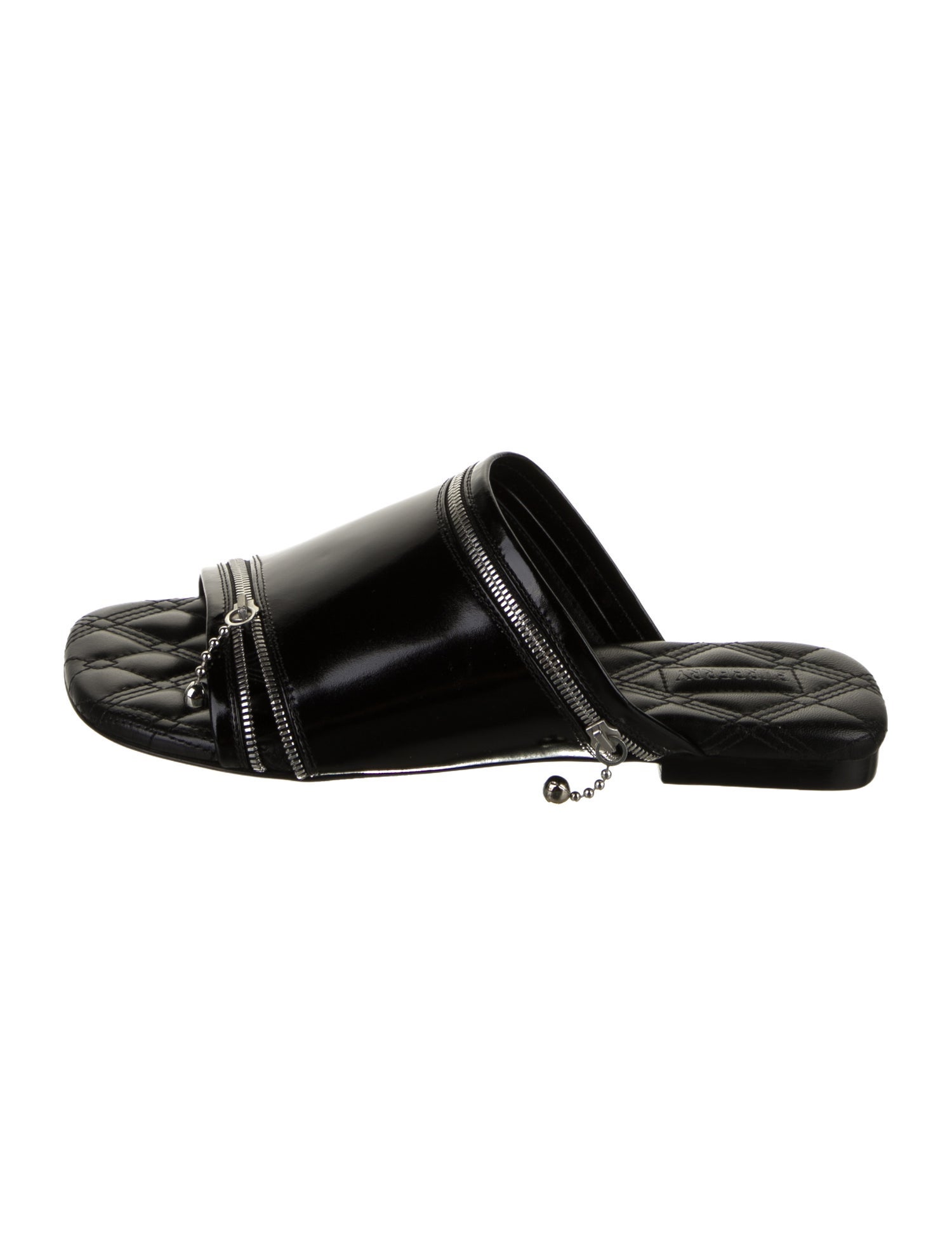 Burberry Leather Slides