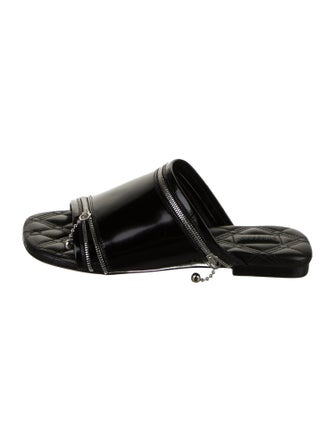 Burberry Leather Slides