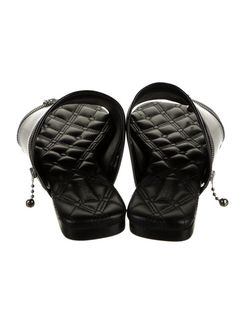 Burberry Leather Slides