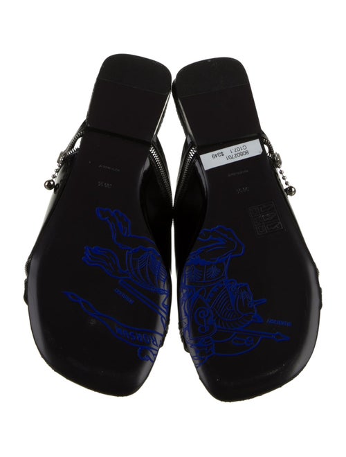 Burberry Leather Slides