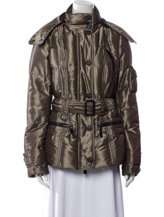 Burberry Printed Down Coat