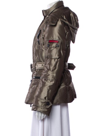 Burberry Printed Down Coat