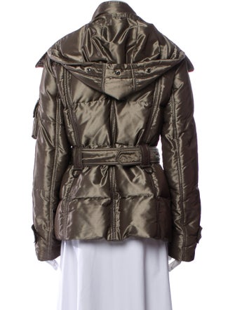 Burberry Printed Down Coat