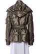 Burberry Printed Down Coat