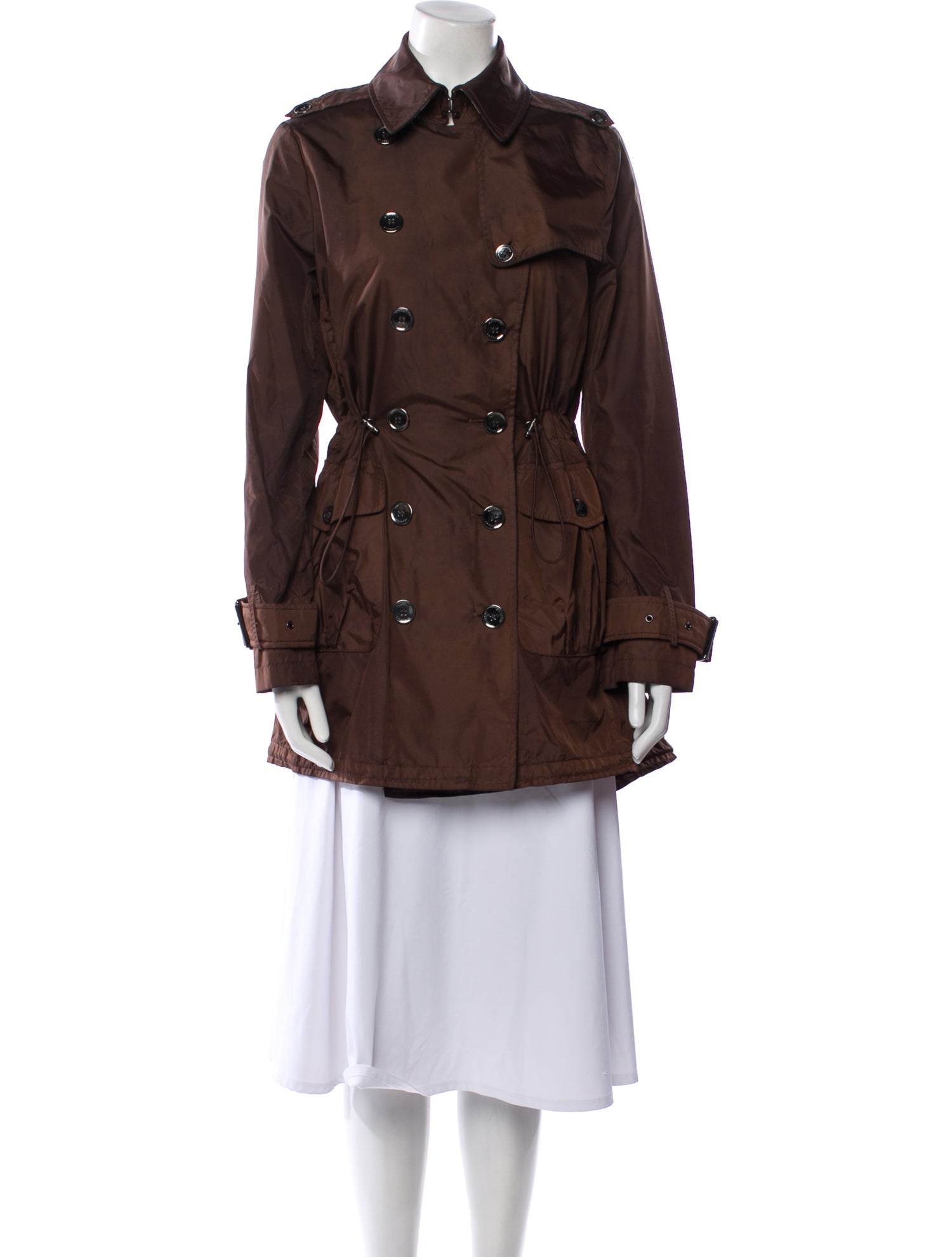 Burberry Nylon Trench Coat