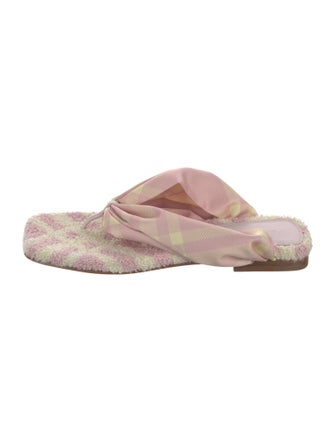 Burberry Printed Slides