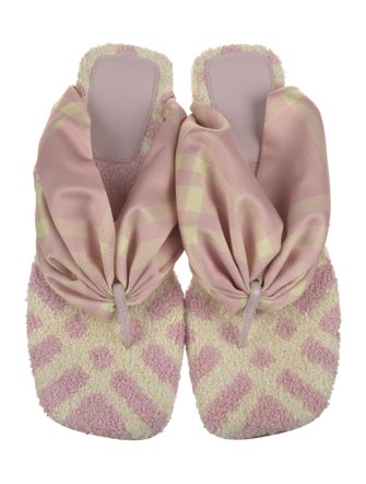 Burberry Printed Slides