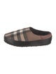 Burberry Nylon Printed Slippers