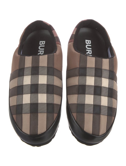 Burberry Nylon Printed Slippers