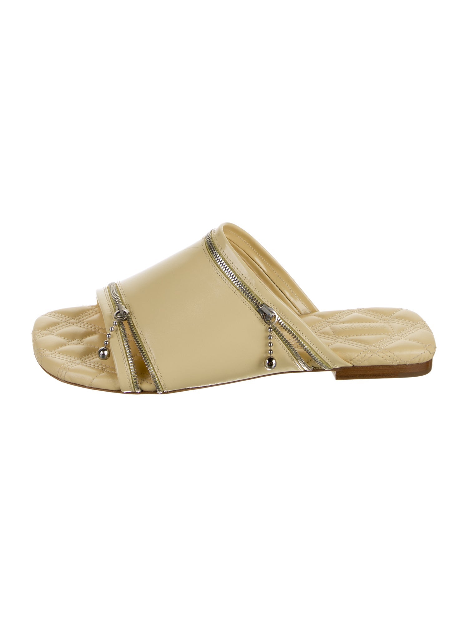 Burberry Leather Slides