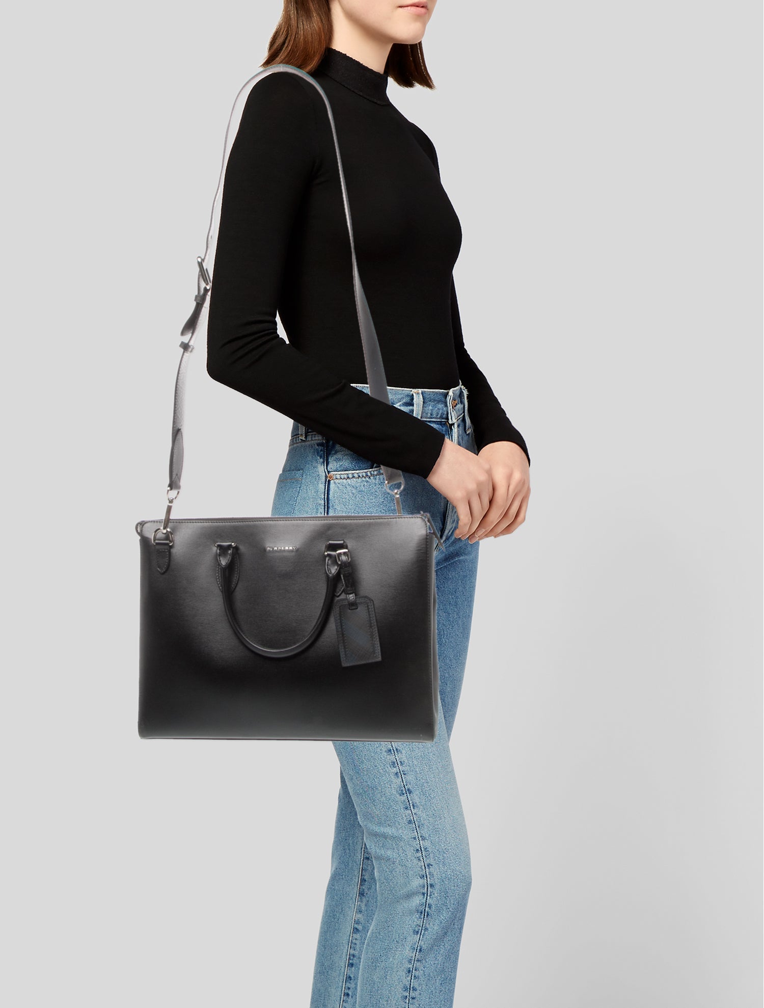 Burberry House Check Briefcase