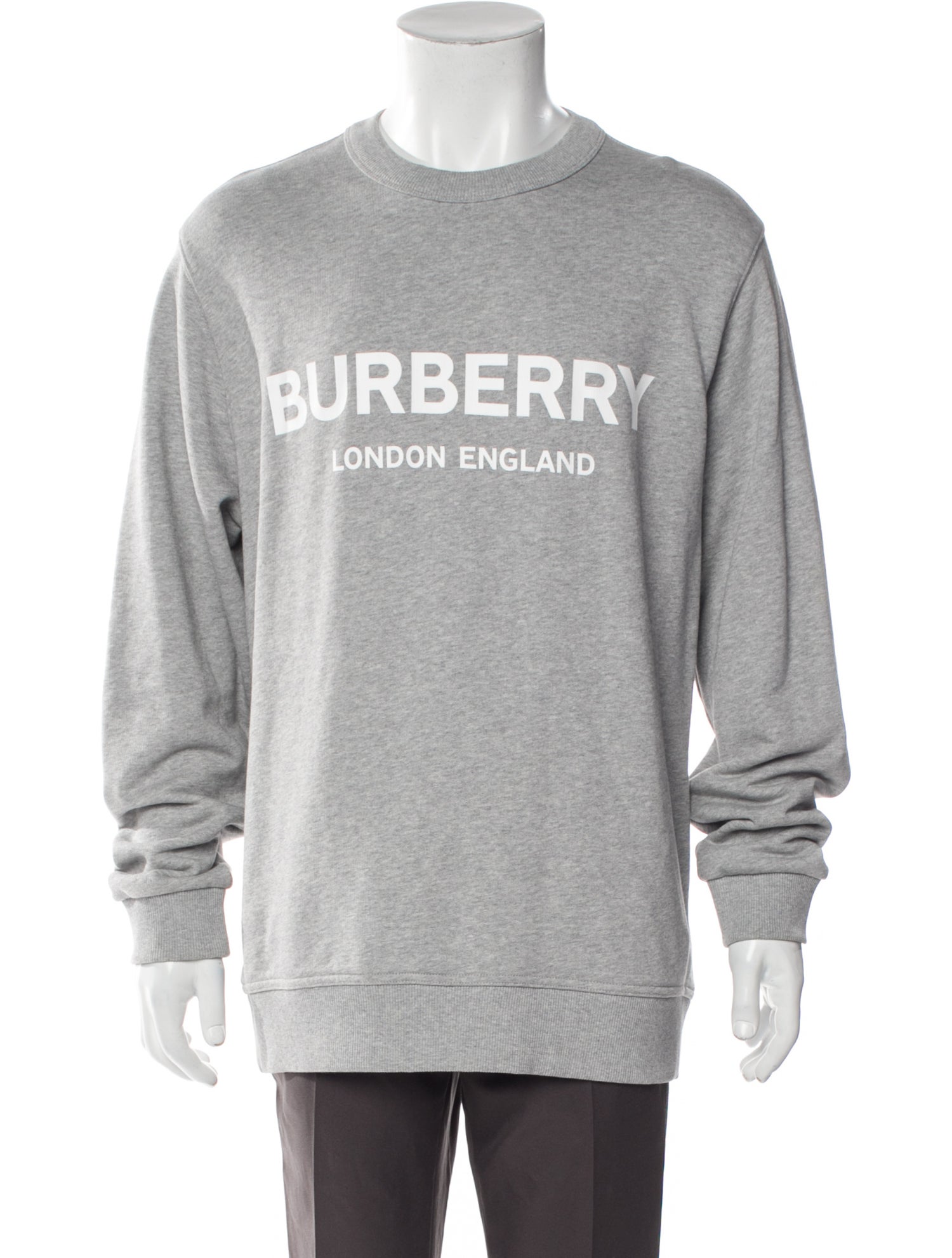 Burberry Graphic Print Crew Neck Pullover