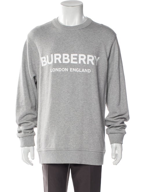 Burberry Graphic Print Crew Neck Pullover