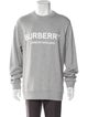 Burberry Graphic Print Crew Neck Pullover