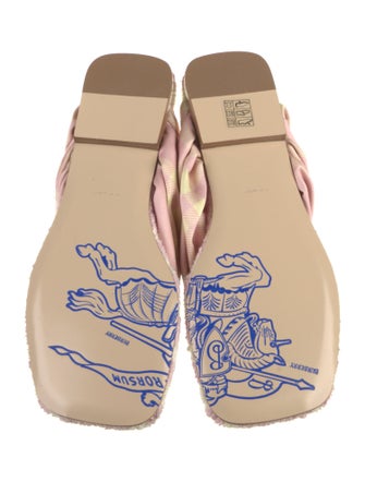 Burberry Printed Slides