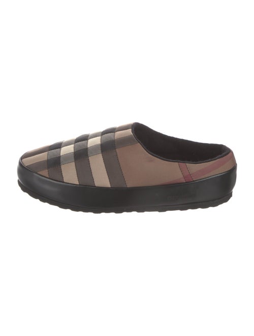 Burberry Nylon Printed Slippers