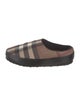 Burberry Nylon Printed Slippers