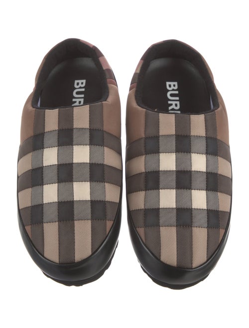 Burberry Nylon Printed Slippers