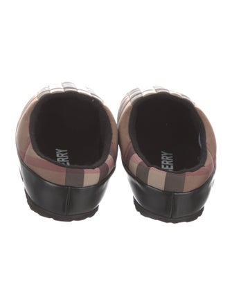 Burberry Nylon Printed Slippers