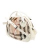 Burberry Nova Check Top Handle Bag