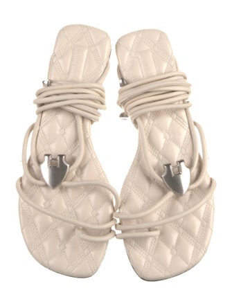 Burberry Leather Gladiator Sandals