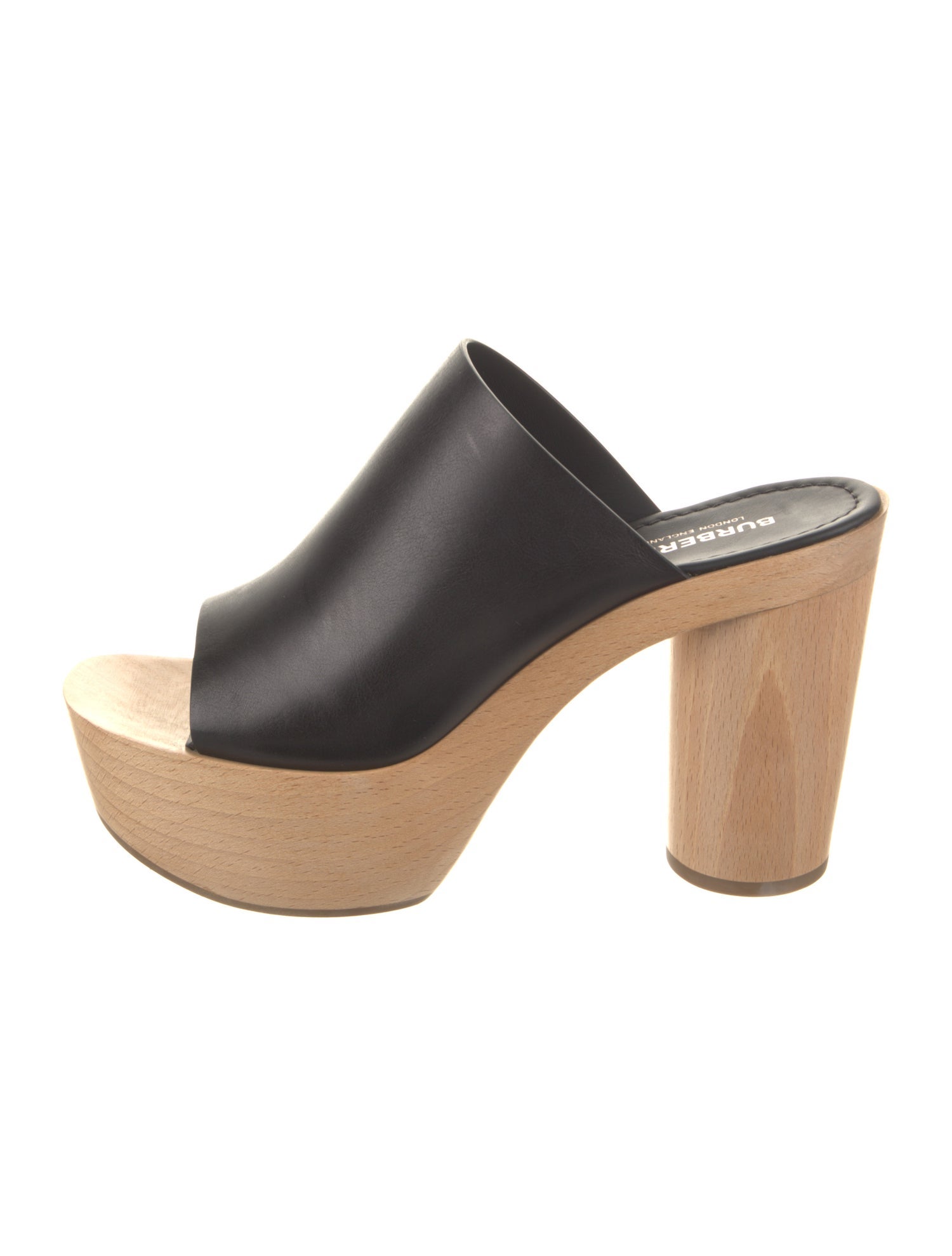 Burberry Leather Slides