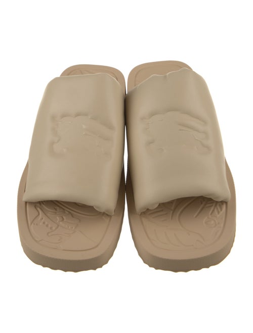 Burberry Leather Slides
