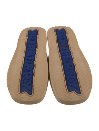 Burberry Leather Slides