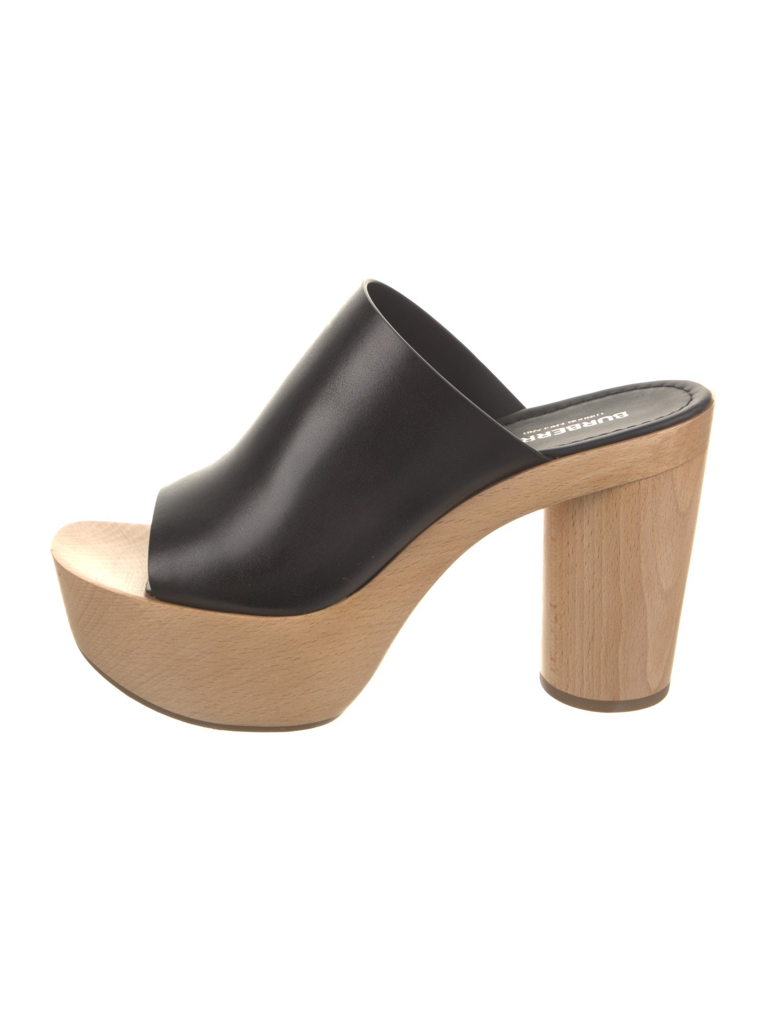 Burberry Leather Slides