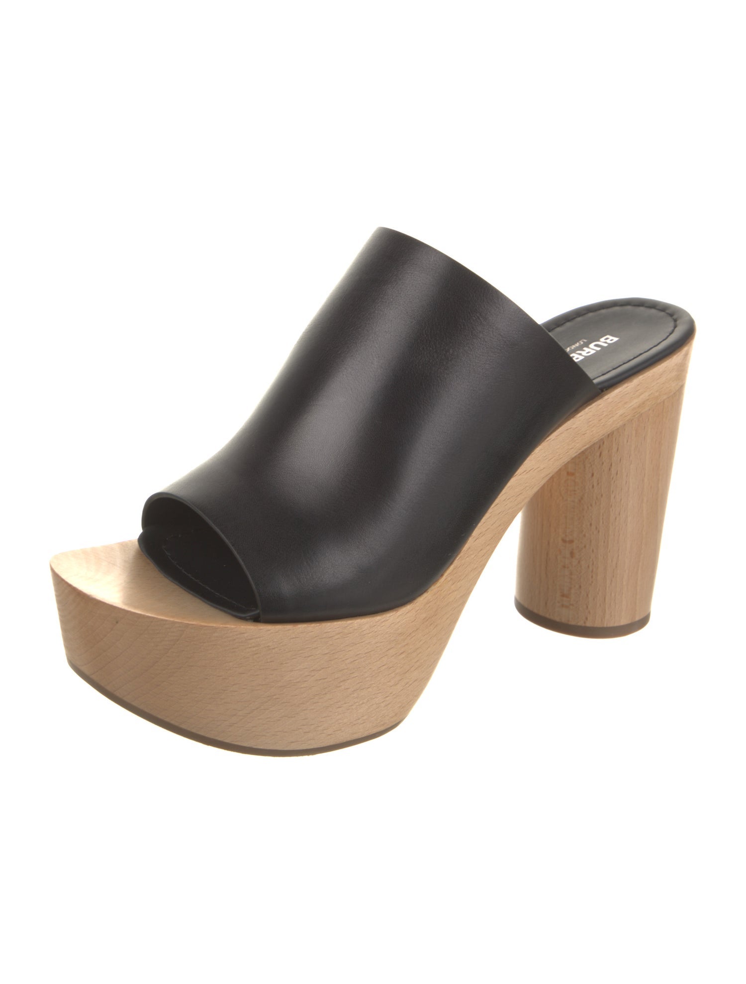 Burberry Leather Slides