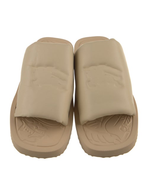 Burberry Leather Slides