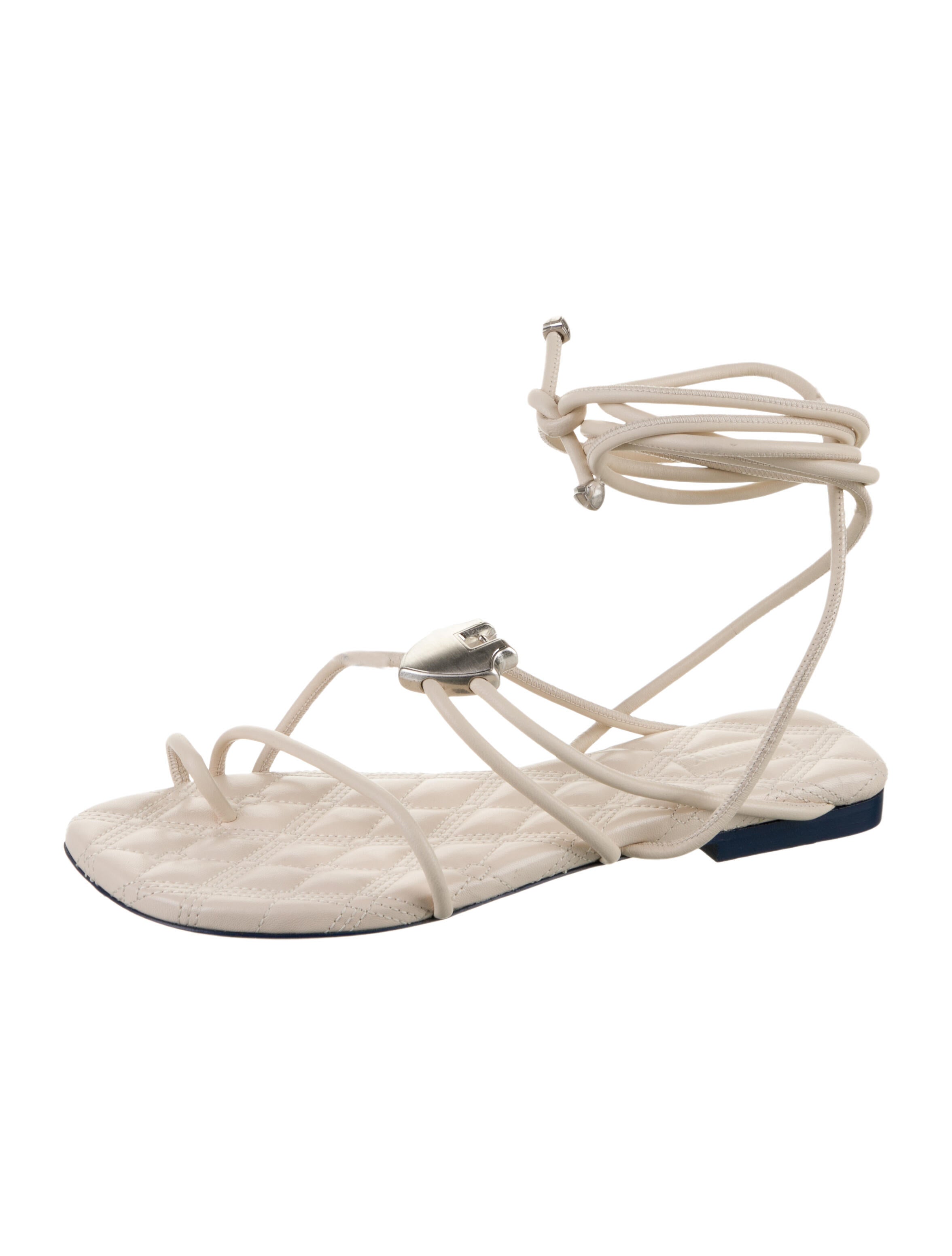 Burberry Leather Gladiator Sandals