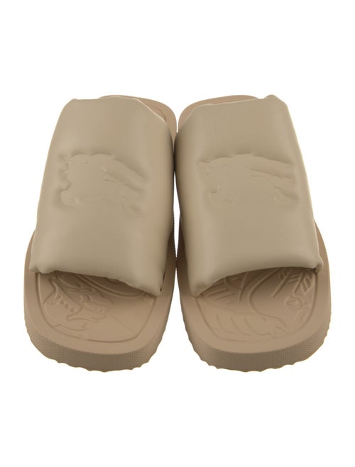 Burberry Leather Slides